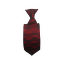 Silk woven custom color tie with no logo
